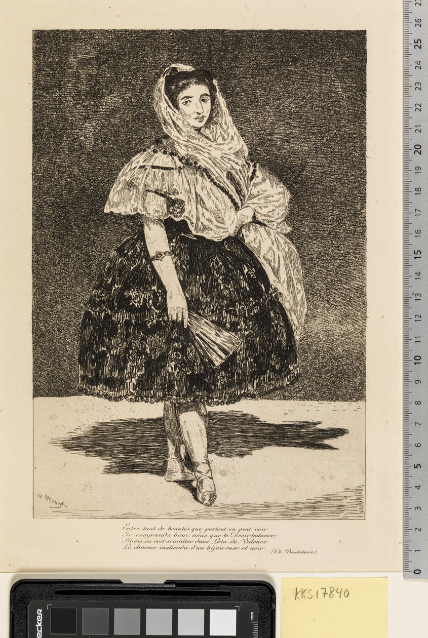 Lola de Valence by Édouard Manet