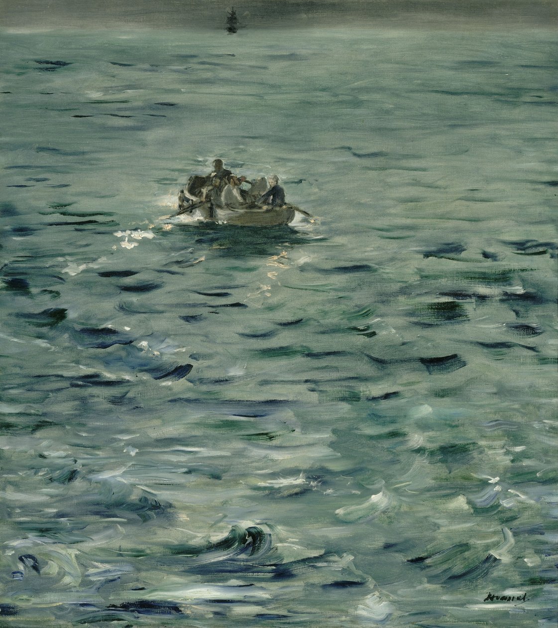 The Escape of Rochefort by Édouard Manet