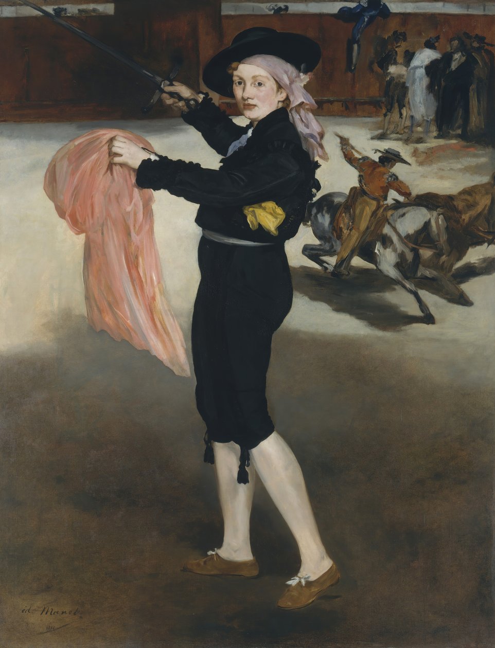 Mademoiselle V. in the Costume of an Espada, 1862 by Édouard Manet