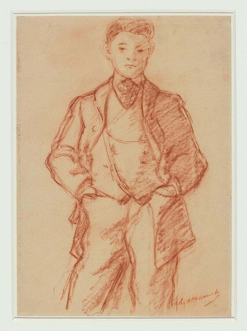 Portrait of Léon Koëlla-Leenhoff by Édouard Manet