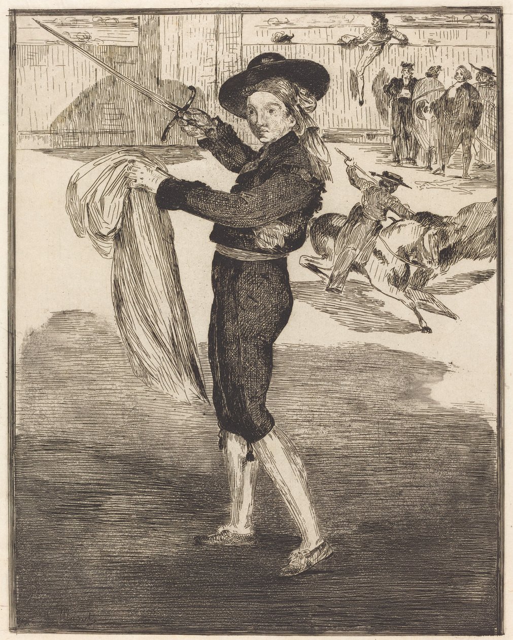 Mlle. Victorine in the Costume of an Espada by Édouard Manet