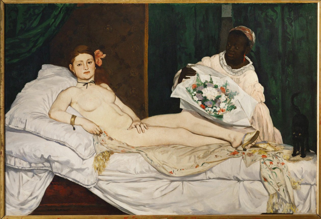 Olympia by Edouard Manet