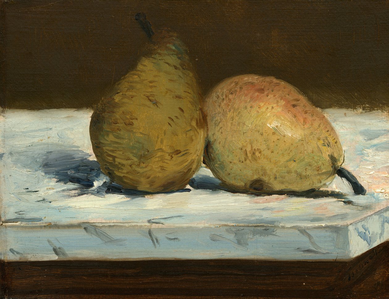 Pears, 1880 by Édouard Manet