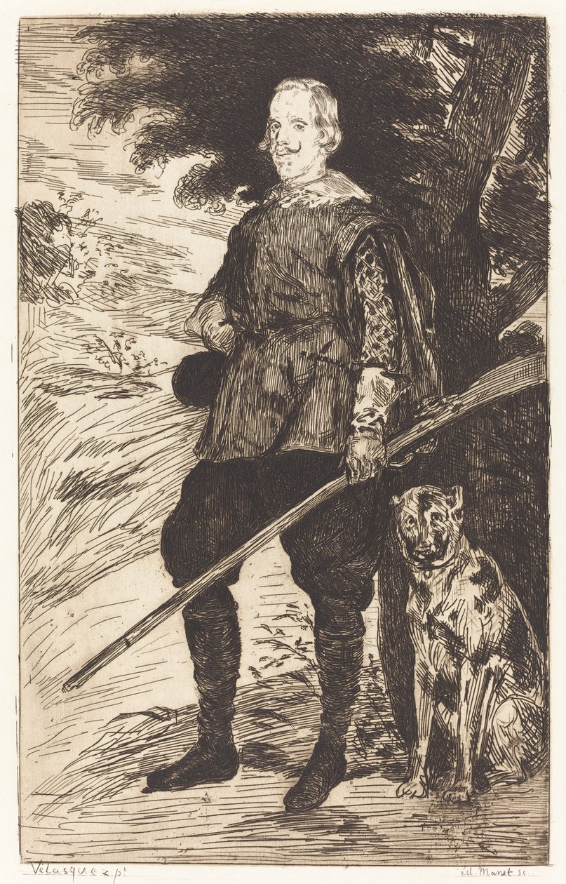Philip IV by Édouard Manet