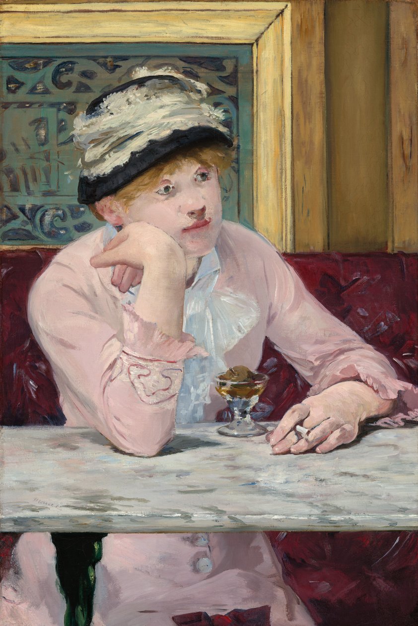 Plum Brandy, c. 1877 by Édouard Manet