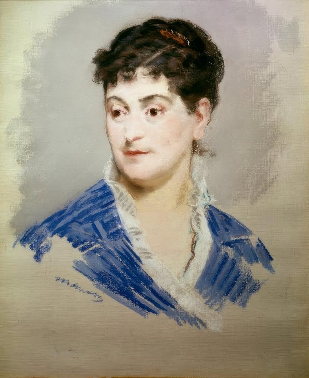 Portrait of Mme Emile Zola by Édouard Manet