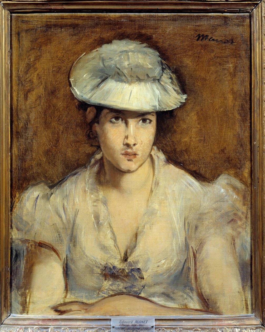 Portrait of Mademoiselle Gauthier Lathuille by Édouard Manet