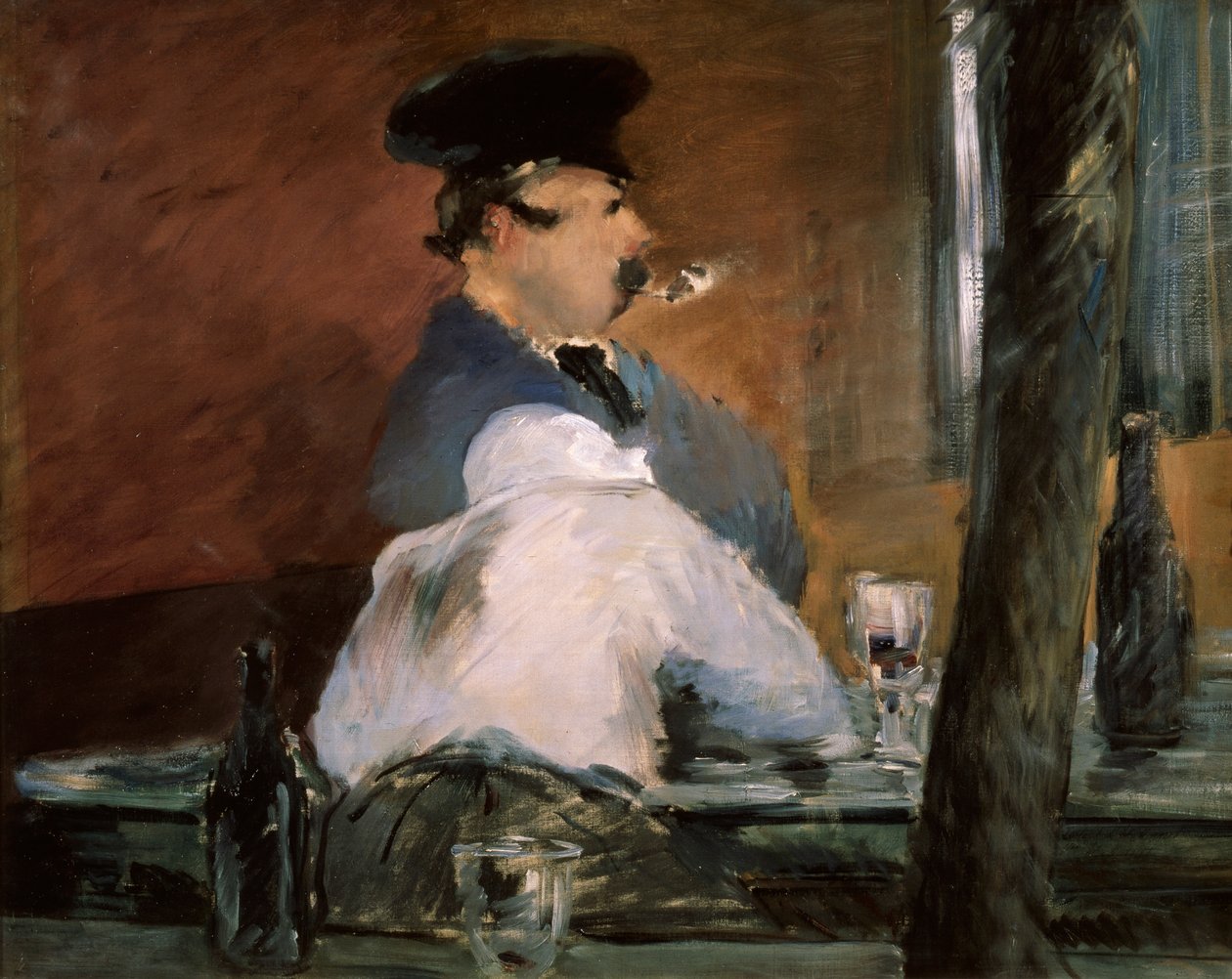The Bar Le Bouchon by Édouard Manet