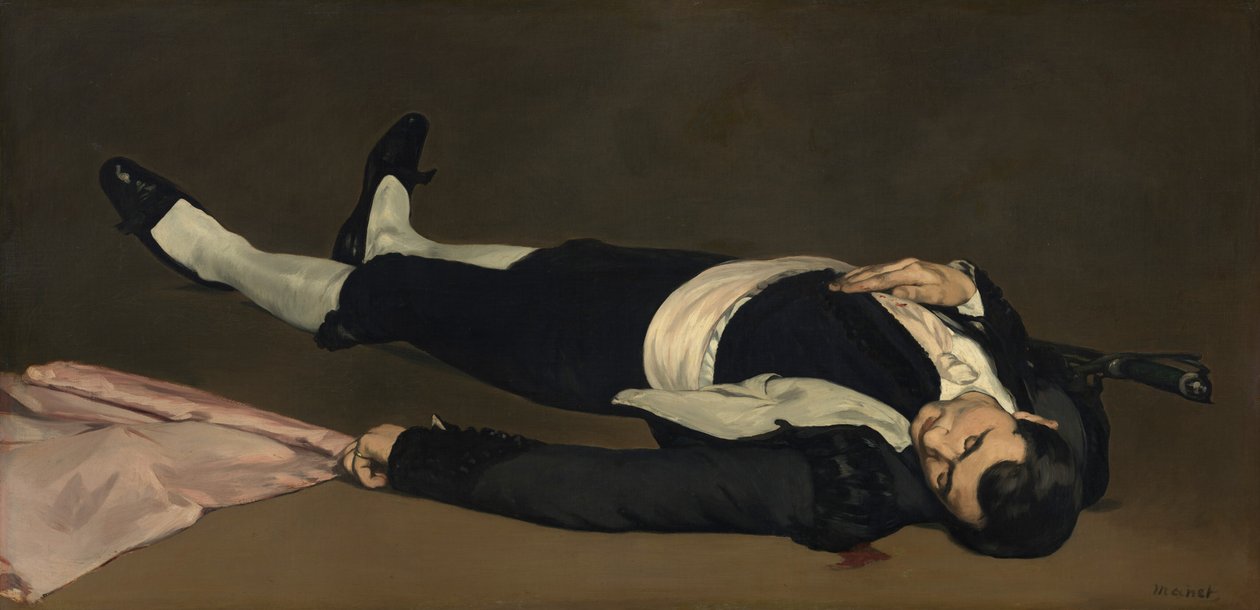 The Dead Toreador by Édouard Manet