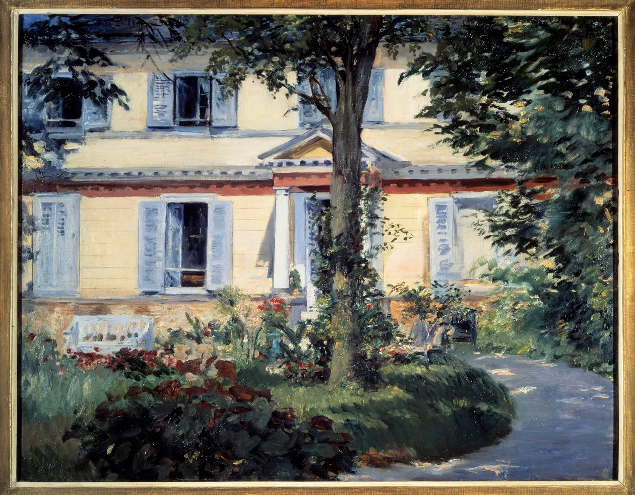 The House of Rueil by Édouard Manet