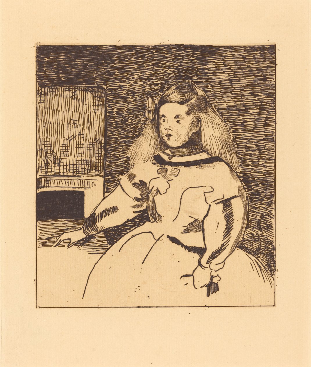The Infanta Marguerita by Édouard Manet