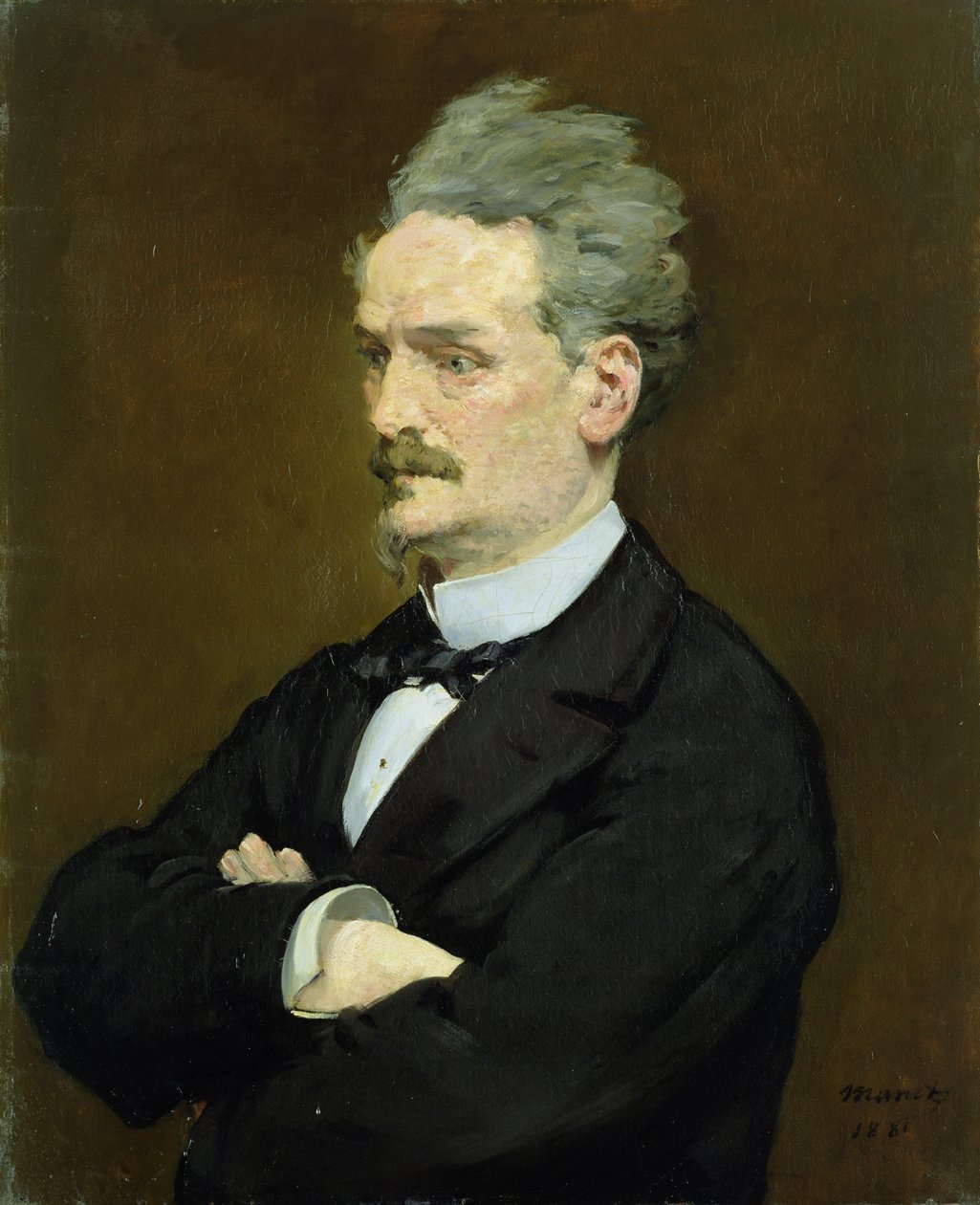 The Journalist Henri Rochefort, 1881 by Édouard Manet