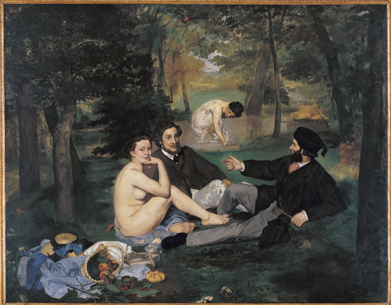 The Luncheon on the Grass by Édouard Manet