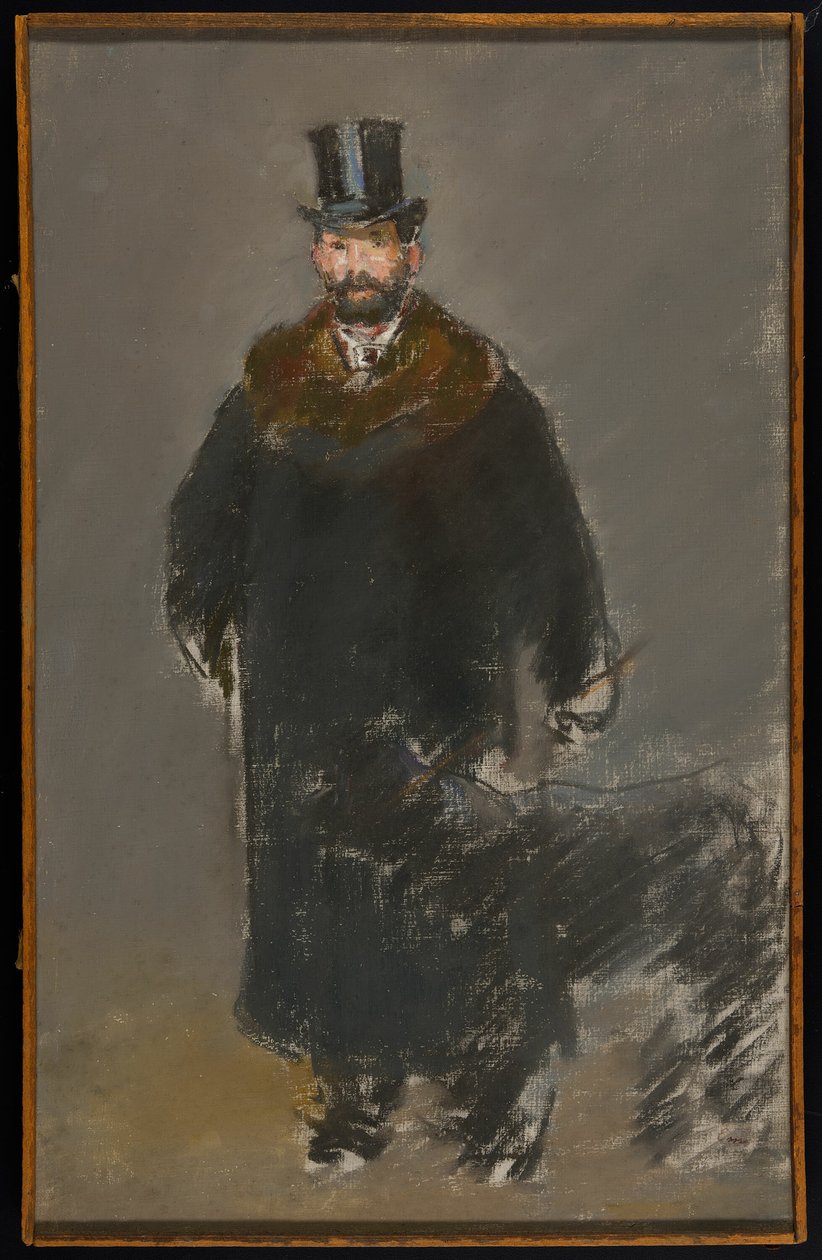 The Man with the Dog by Édouard Manet