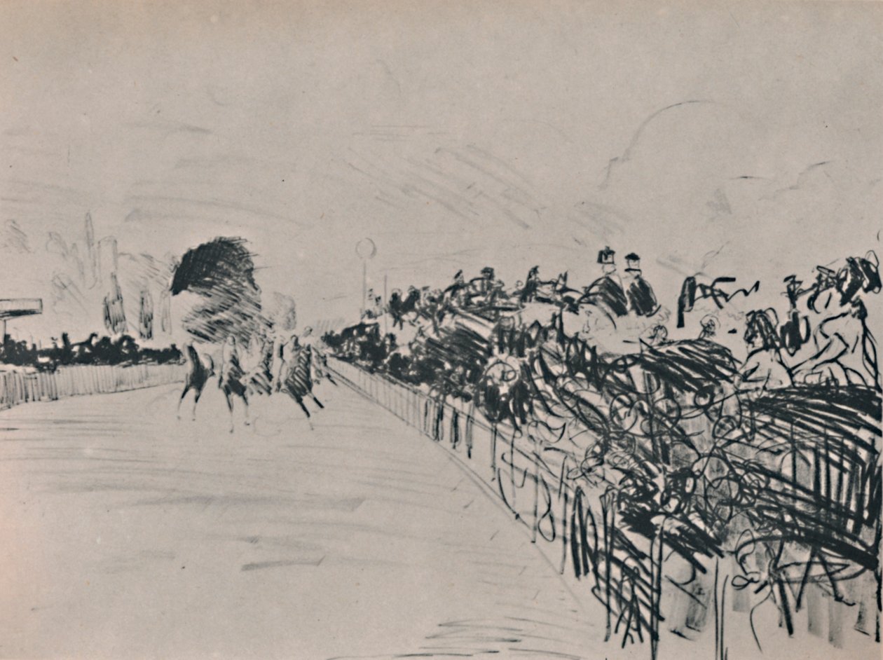 The Races by Édouard Manet