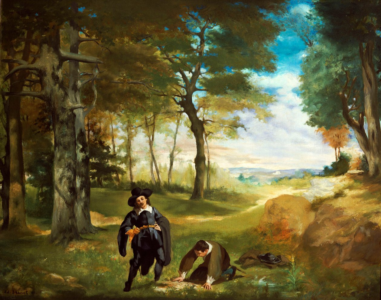 The Students of Salamanca by Édouard Manet