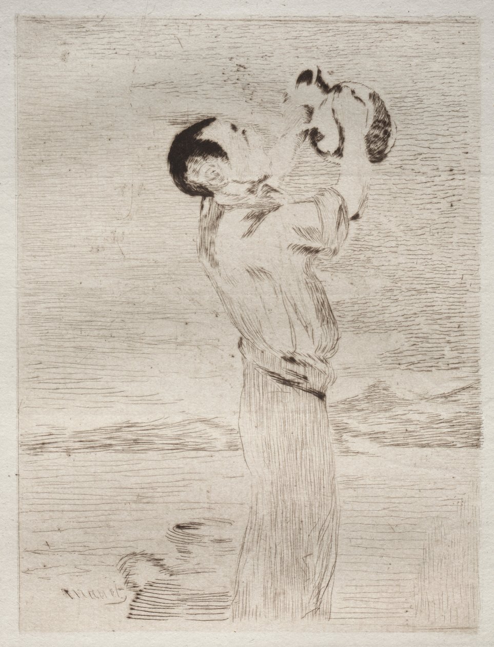 The Water Drinker by Édouard Manet