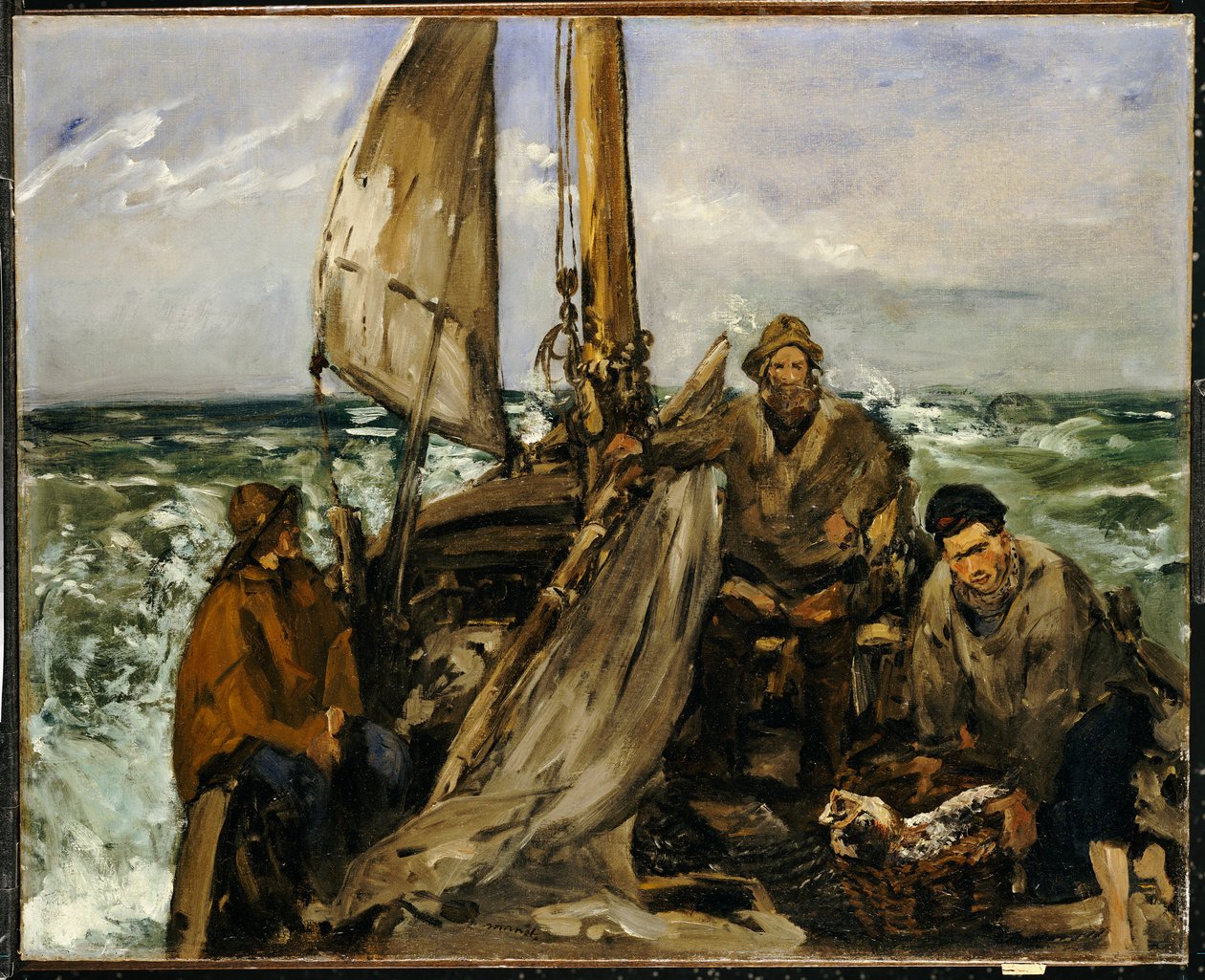 The Workers of the Sea by Édouard Manet
