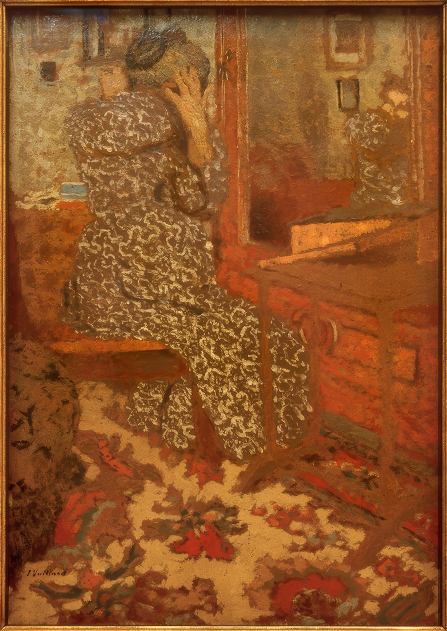 Hairdressing by Edouard Vuillard