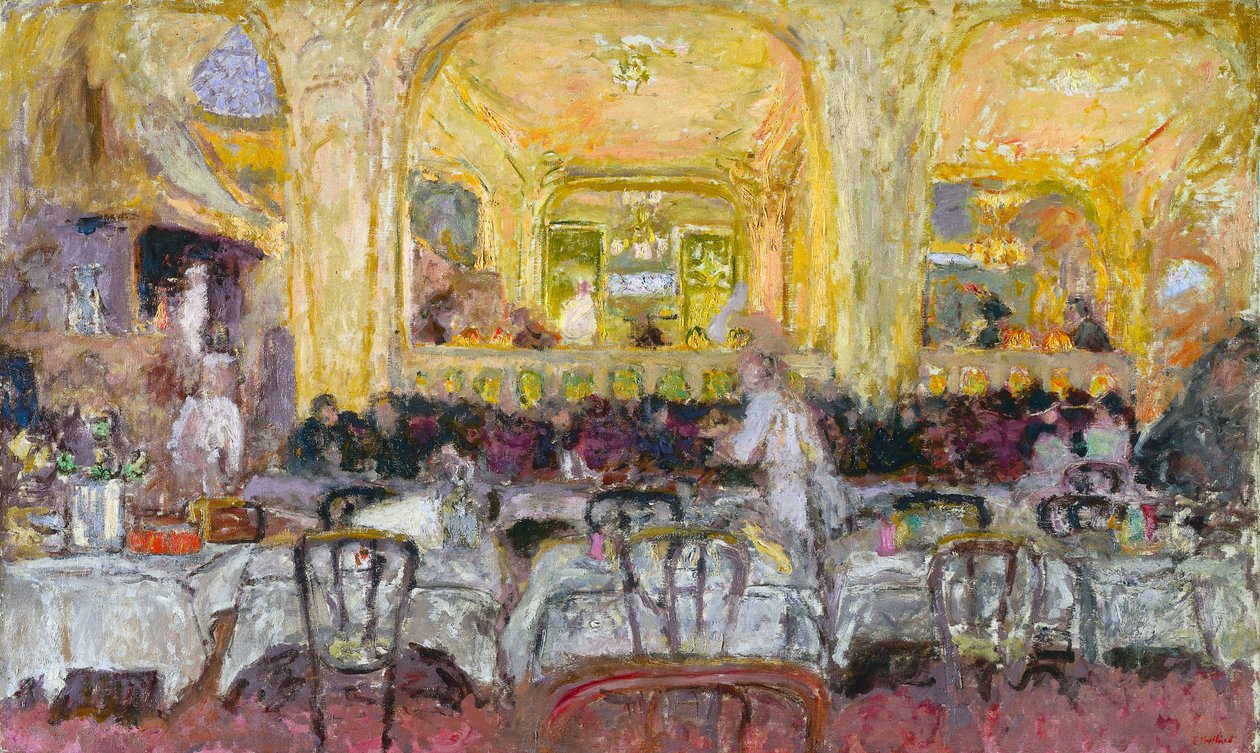 Café Wepler by Edouard Vuillard