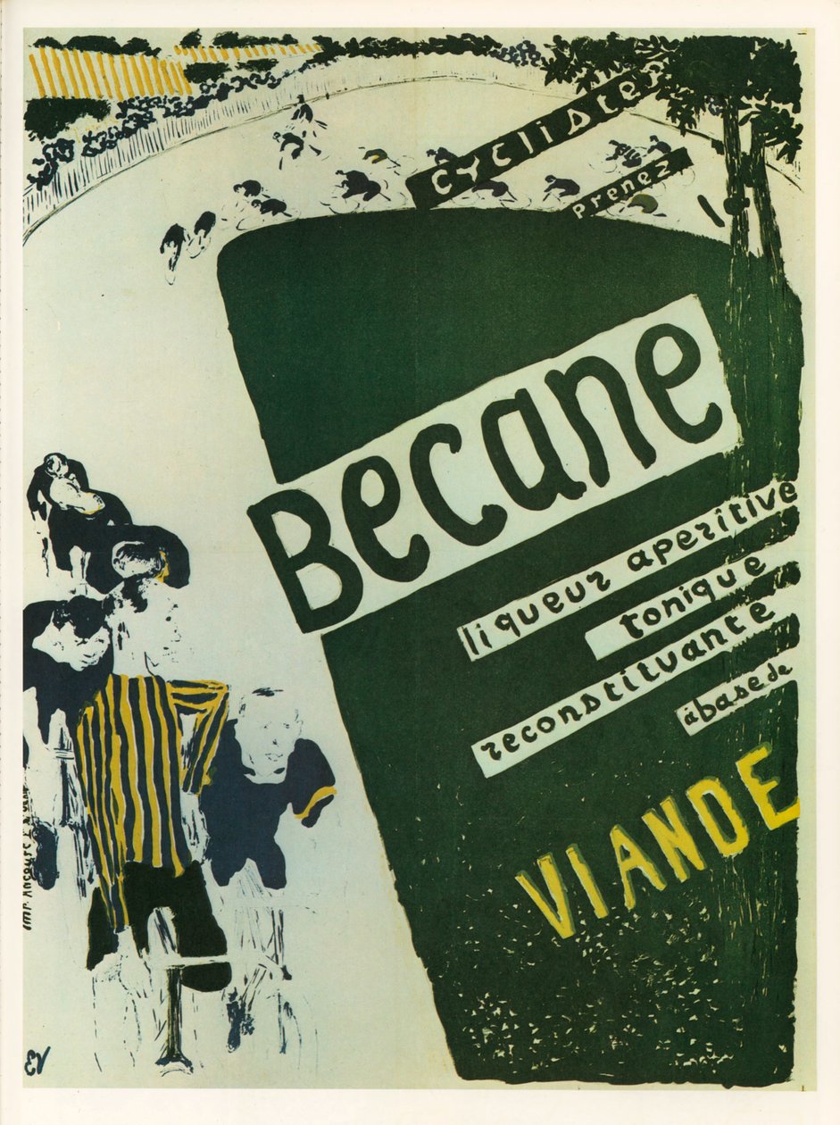 Edouard Vuillard: Becane - liqueur aperitive tonique by Edouard Vuillard