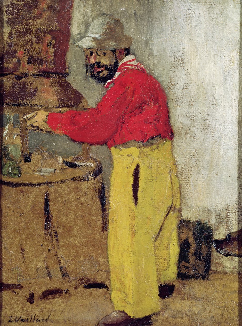 Henri de Toulouse-Lautrec at Villeneuve-sur-Yonne, 1898 by Edouard Vuillard