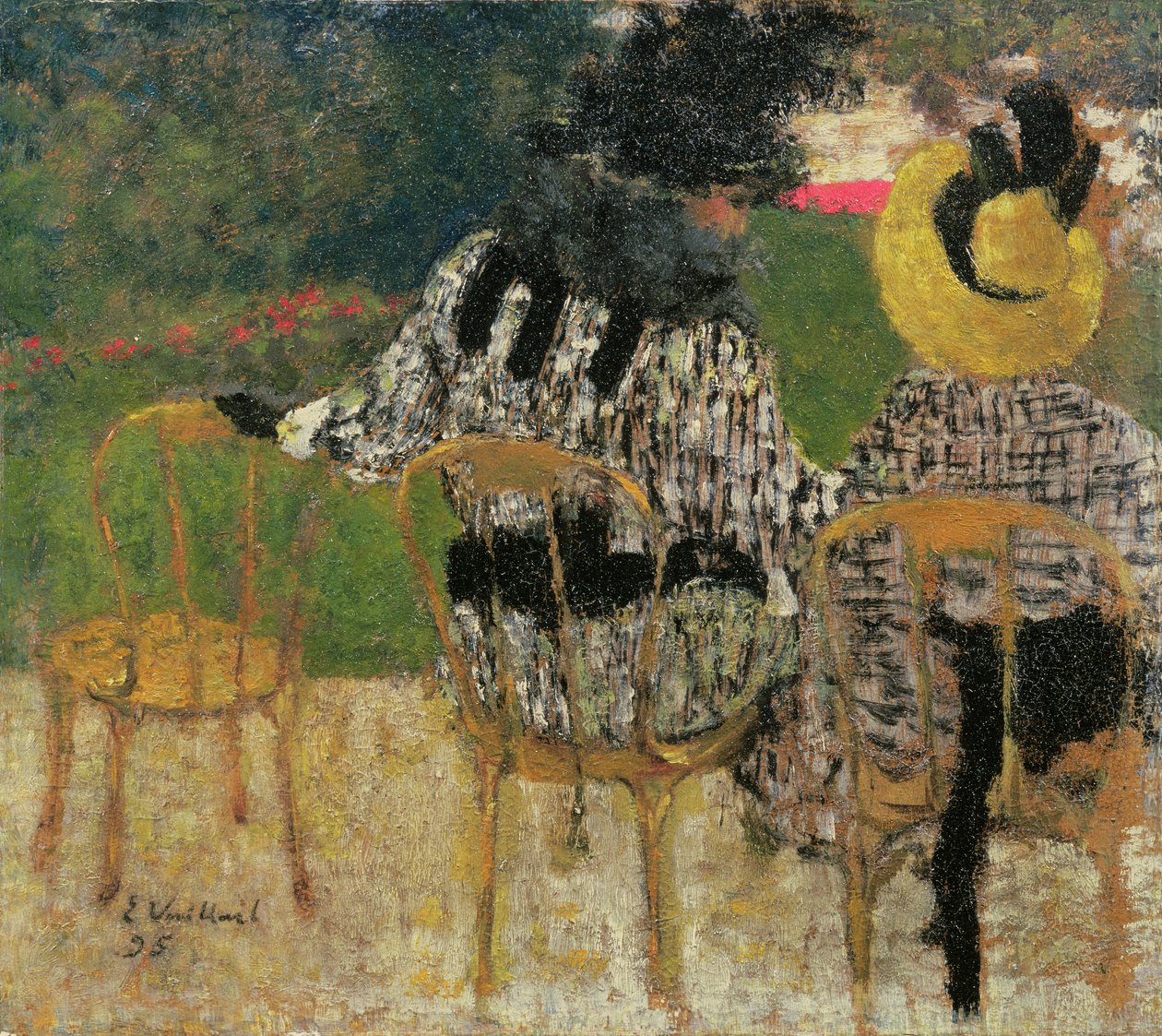 In the Tuileries Gardens by Edouard Vuillard
