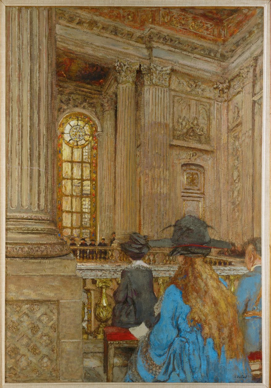 The Chapel of the Palace of Versailles by Edouard Vuillard