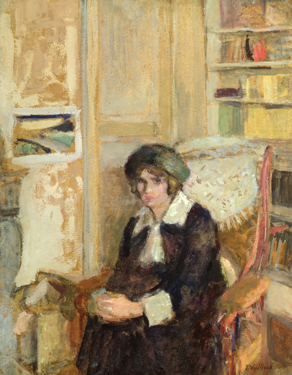 Lucie Belin at the Artist