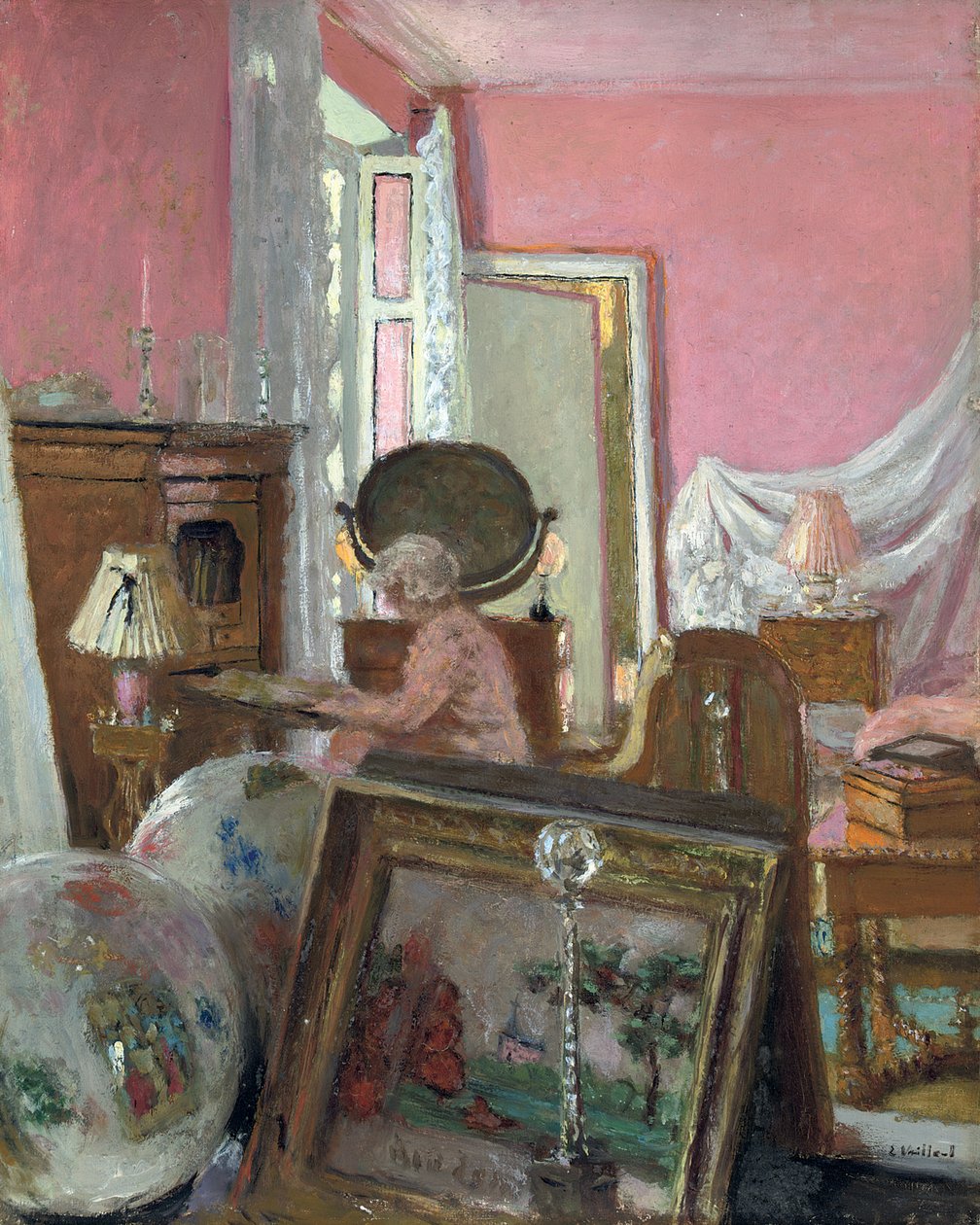 Madam Hessel in her Room at the Chateau des Clayes by Edouard Vuillard