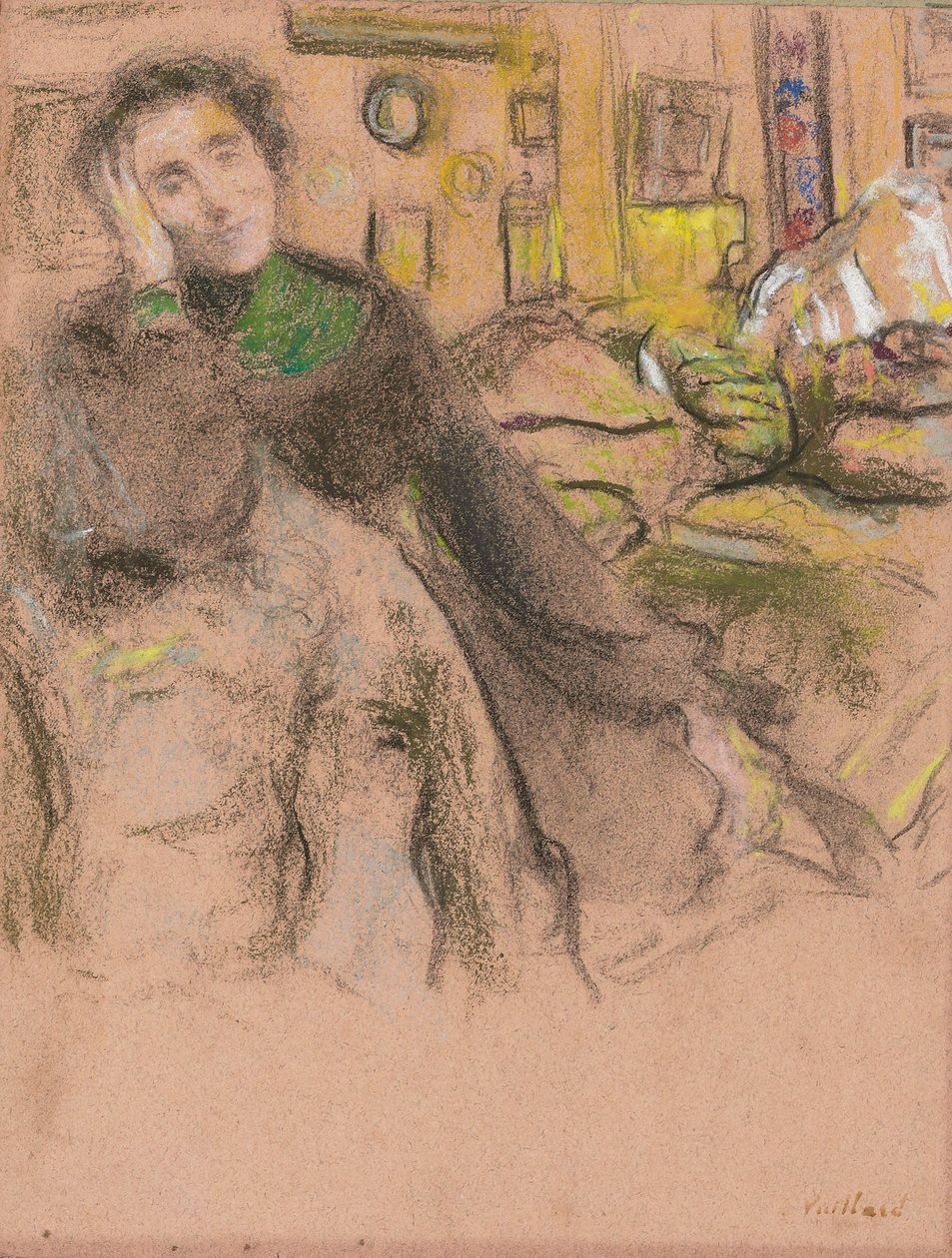 Madame Juliette Weil, study III by Edouard Vuillard