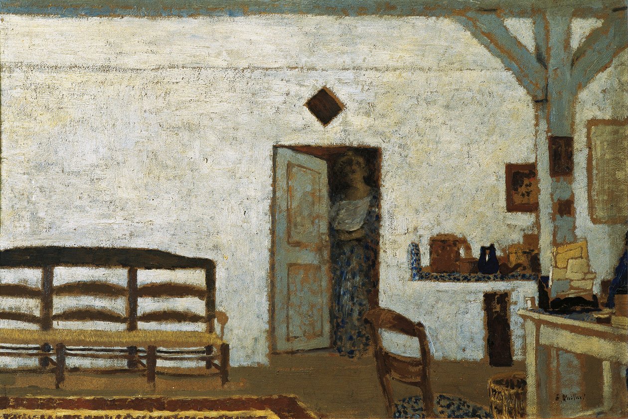 Misia in Villeneuve-sur-Yonne by Edouard Vuillard