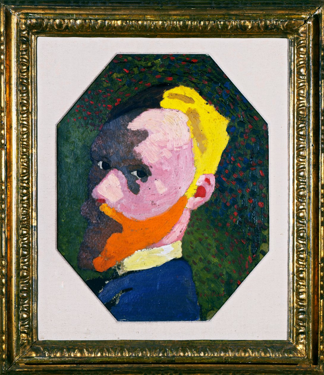 Octagonal Self Portrait by Edouard Vuillard
