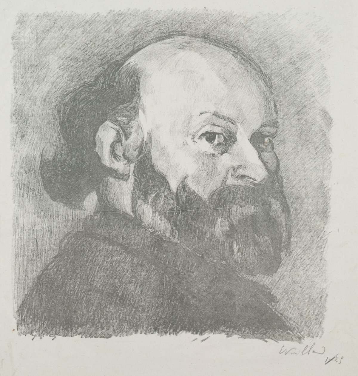 Paul Cézanne by Edouard Vuillard