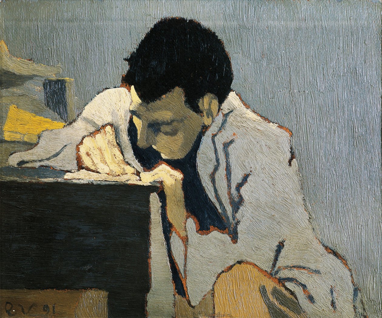 Portrait of Aurelien Lugne-Poe by Edouard Vuillard