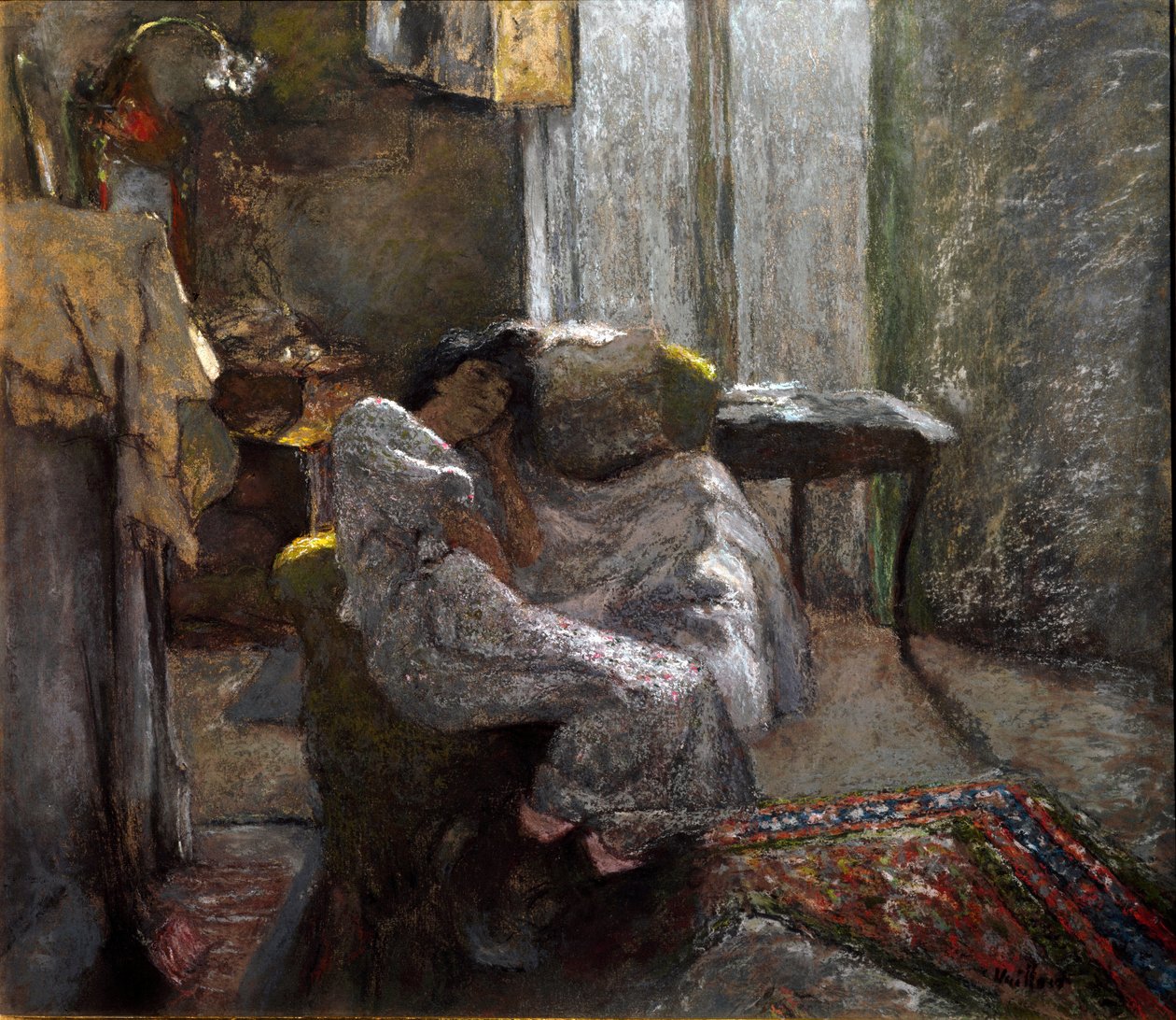 Portrait of Madame Hessel by Edouard Vuillard