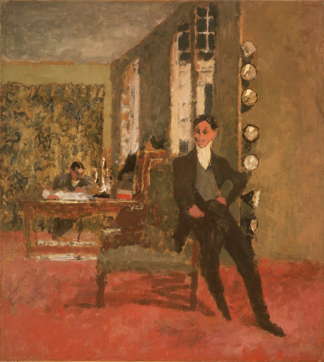 The Art Dealers (The Bernheim-Jeune Brothers) 1908 by Edouard Vuillard