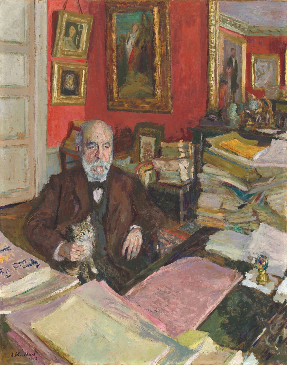 Théodore Duret, 1912 by Edouard Vuillard