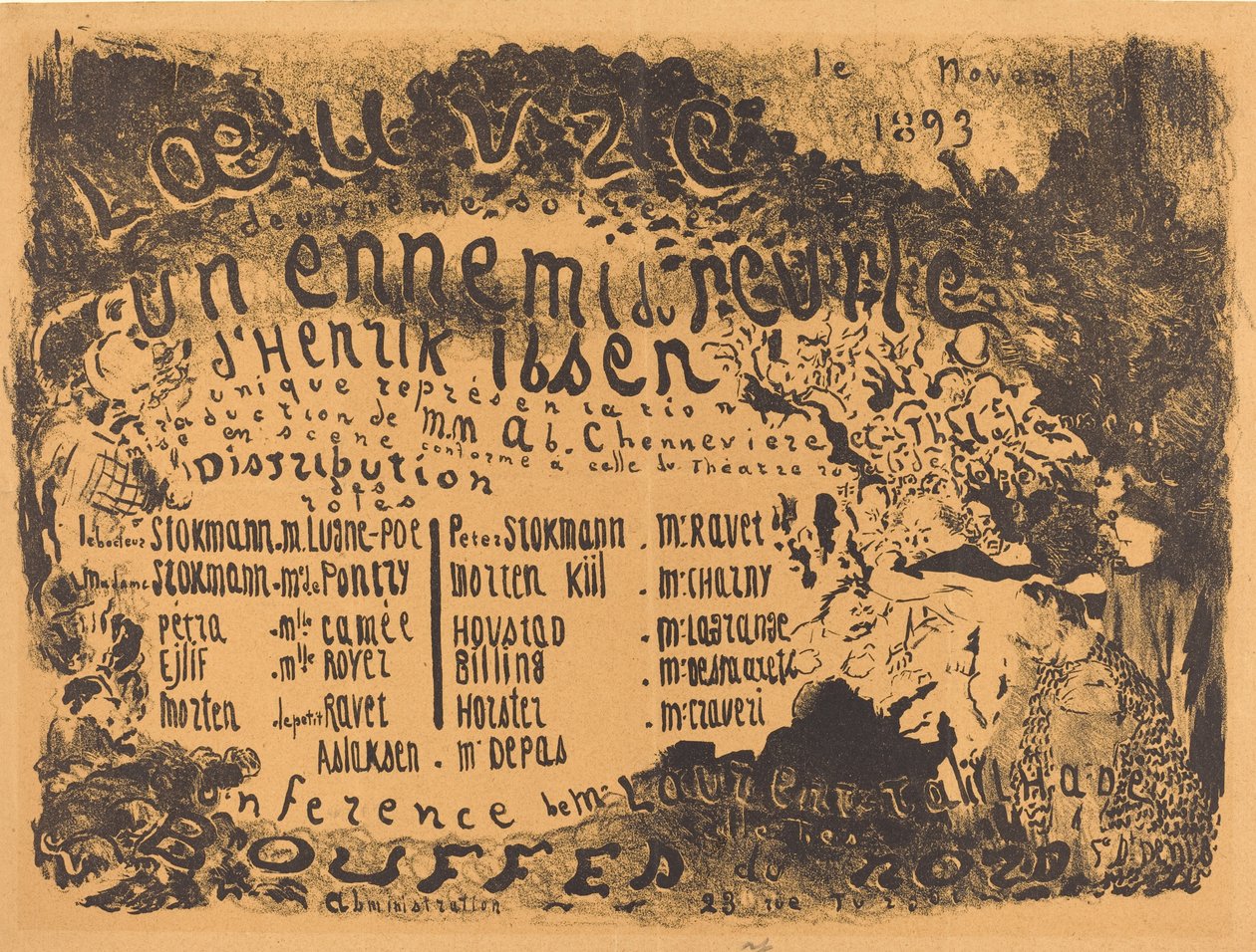 An Enemy of the People by Edouard Vuillard