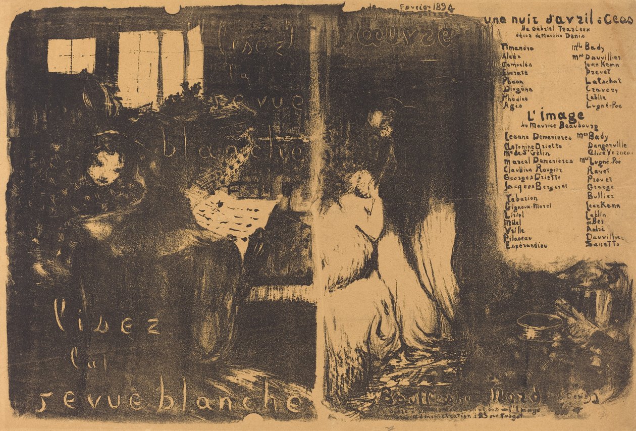 A Night in April at Ceos; The Image by Edouard Vuillard