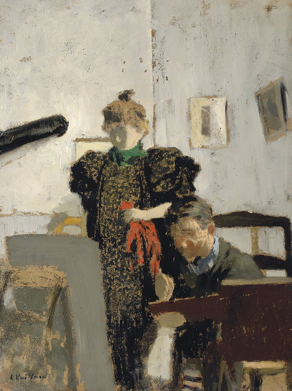 Vallotton and Natanson by Edouard Vuillard