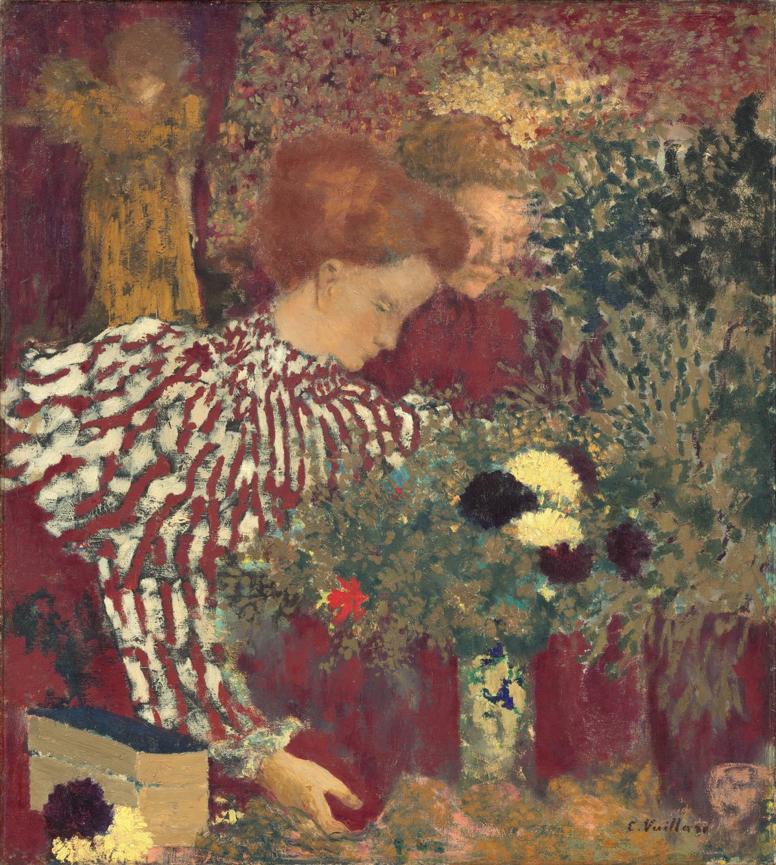 Woman in a Striped Dress, 1895 by Edouard Vuillard