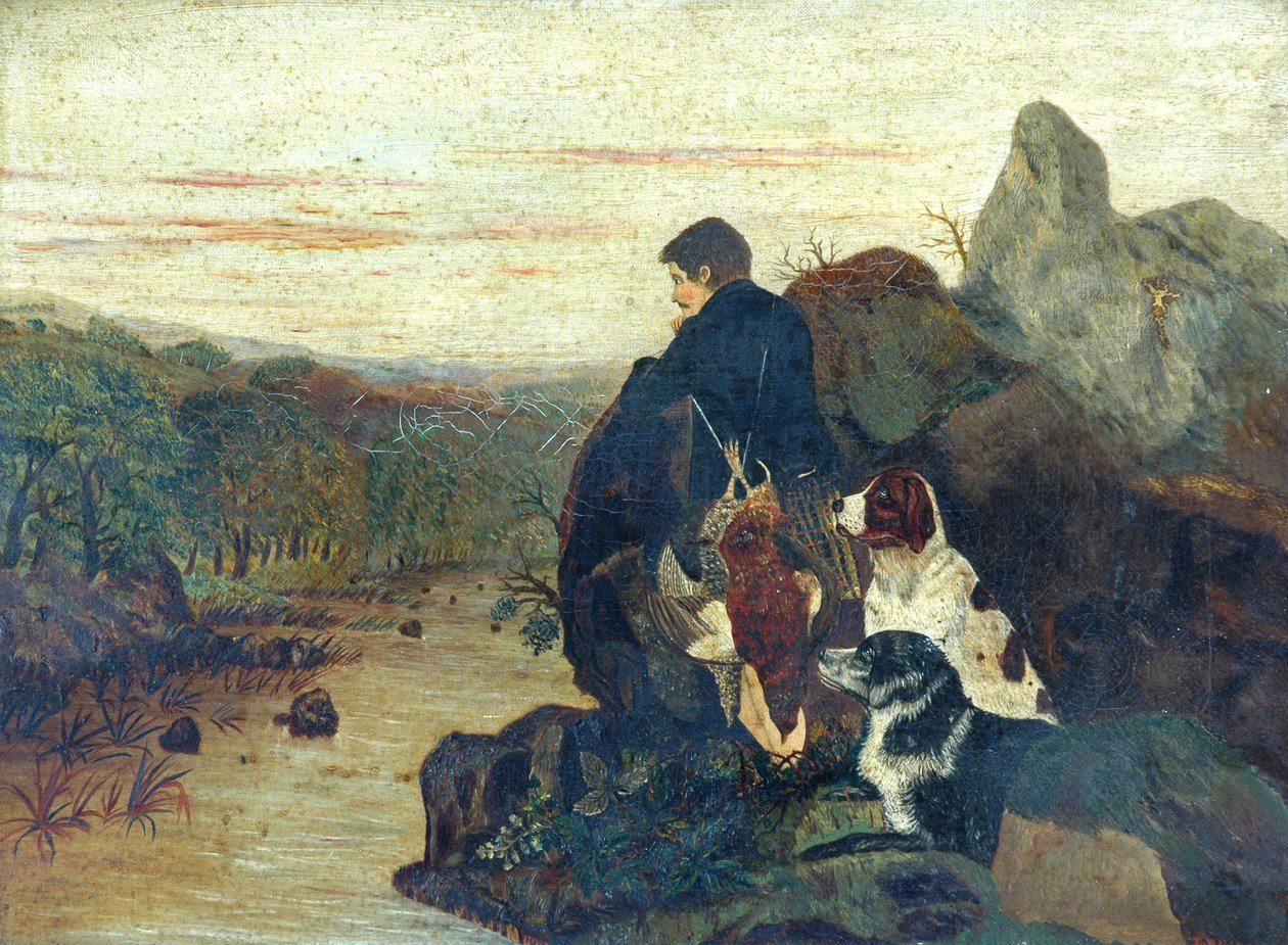 The Gamekeeper by Edouard Willmann
