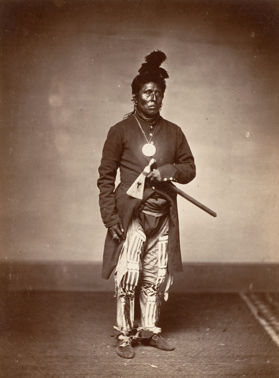 Ti ra wa hut Re sa ru Sky Chief, ca. 1867 by Edric L. Eaton.