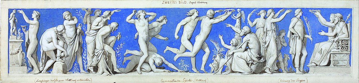 Gymnastic Games by Eduard Bendemann