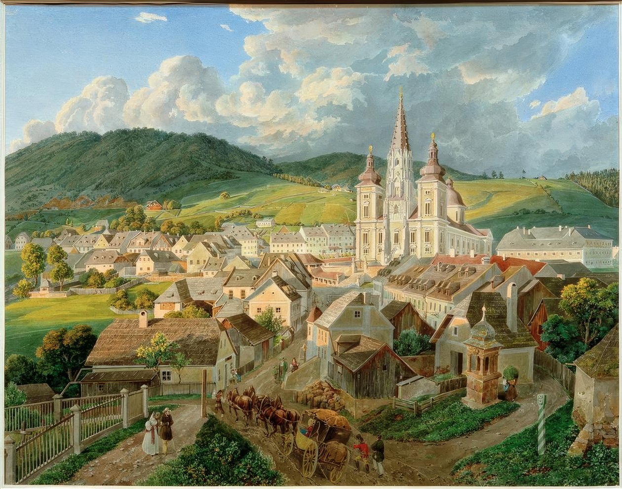 Mariazell (Styria, Austria) by Eduard Gurk