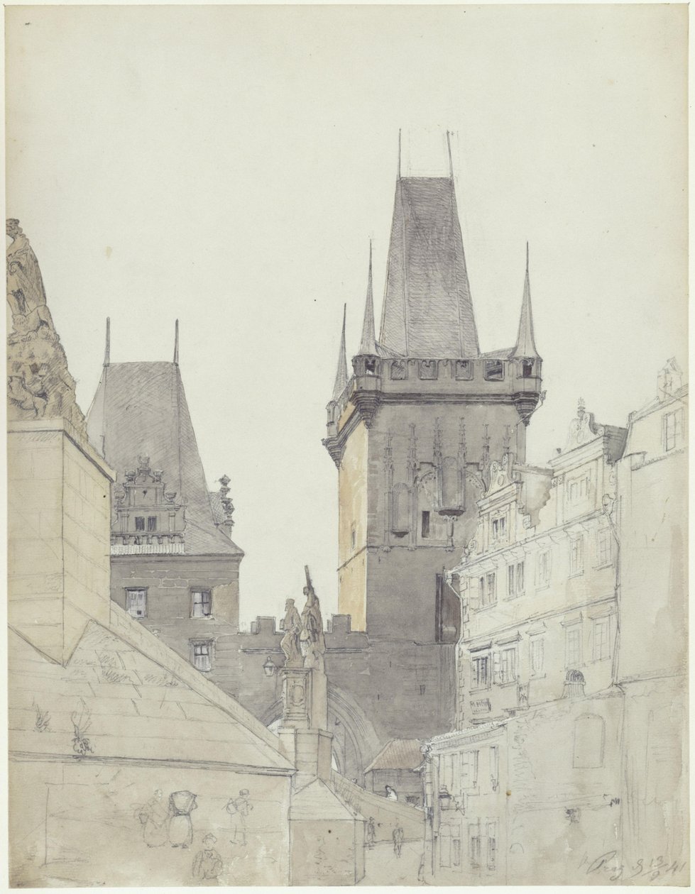 The Moldau Bridge in Prague