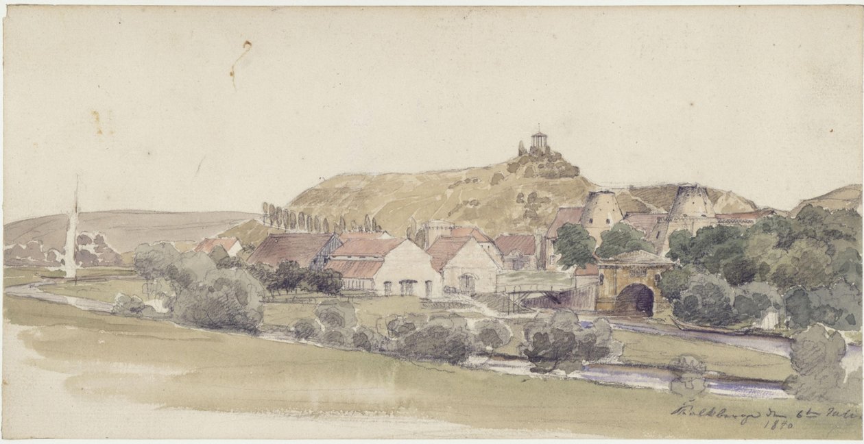 Chalk Mountains in the Mark near Rüdersdorf by Eduard Gaertner