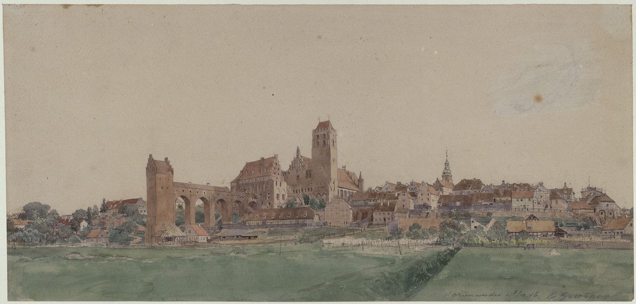 Marienwerder by Eduard Gaertner