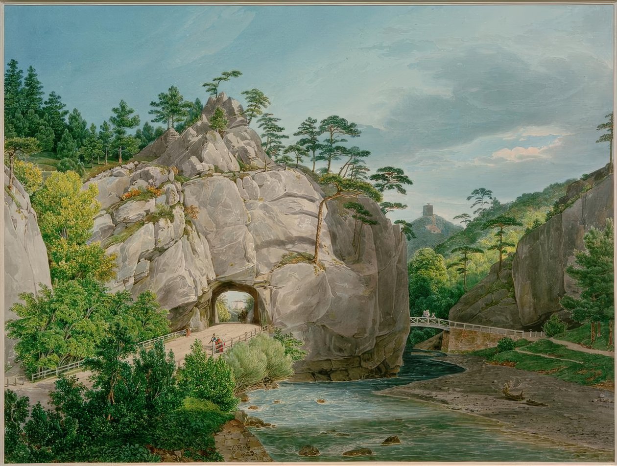 Baden near Vienna (Vienna Woods, Lower Austria) by Eduard Gurk